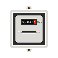 Image showing Electric Meter Icon