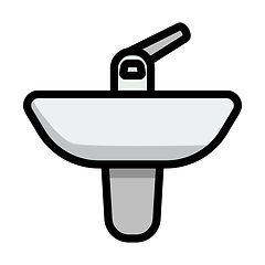 Image showing Wash Basin Icon
