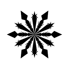 Image showing Snowflake Icon