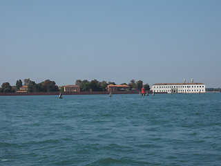 Image showing San Servolo island in Venice