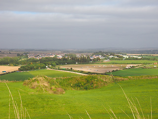 Image showing English country panorama in Salisbury