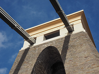 Image showing Clifton Suspension Bridge in Bristol