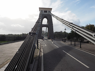 Image showing Clifton Suspension Bridge in Bristol