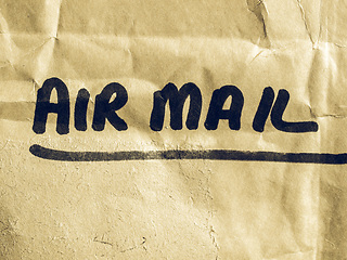 Image showing Vintage looking Letter envelope