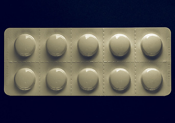 Image showing Vintage looking Pills picture