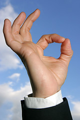 Image showing ok sign