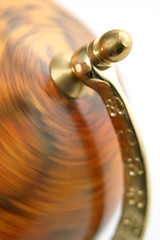 Image showing spinning globe