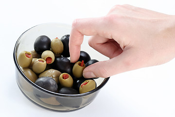 Image showing Olives