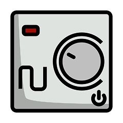 Image showing Warm Floor Wall Unit Icon
