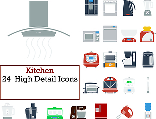 Image showing Kitchen Icon Set