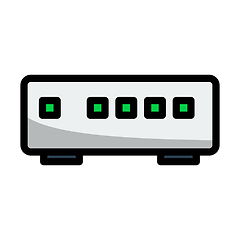 Image showing Ethernet Switch Icon