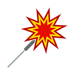 Image showing Party Sparkler Icon