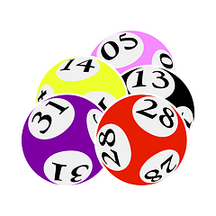 Image showing Lotto Balls Icon