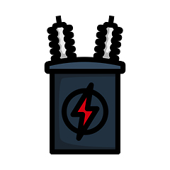 Image showing Electric Transformer Icon