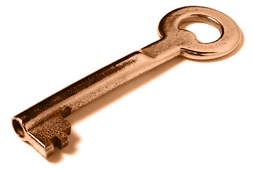 Image showing Golden key.