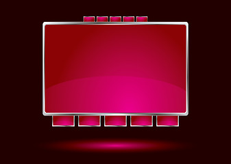 Image showing red interface