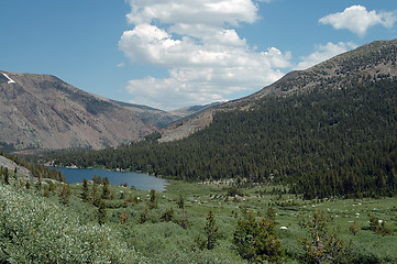 Image showing High mountain lake