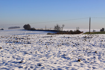 Image showing snow field