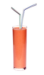 Image showing Milkshake with guava fruits