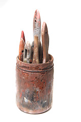 Image showing paint brushes