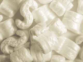 Image showing Vintage looking Expanded polystyrene