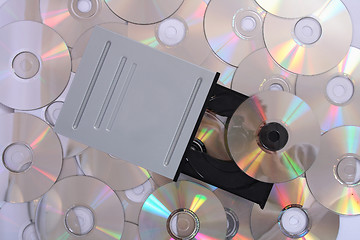 Image showing cd background