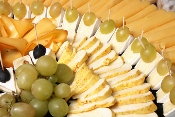 Image showing cheese background