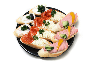 Image showing food from party 