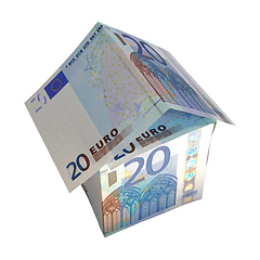 Image showing House of Money isolated over white