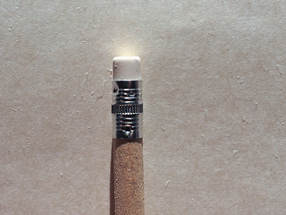 Image showing Pencil with eraser