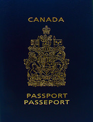 Image showing Canadian passport