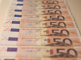 Image showing Euro (EUR) notes, European Union (EU)