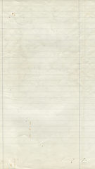 Image showing Off white paper texture background - vertical