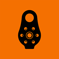 Image showing Alpinist Pulley Icon
