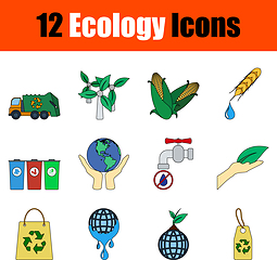 Image showing Ecology Icon Set