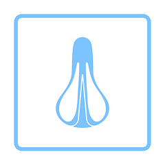 Image showing Bike Seat Icon Top View