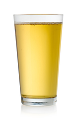 Image showing glass of apple juice