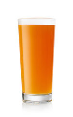 Image showing glass of fruit juice