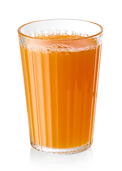 Image showing glass of fruit juice