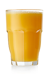 Image showing glass of orange juice