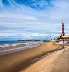 Image showing The Blackpool Tower (HDR)