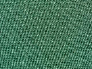 Image showing Green fabric texture background