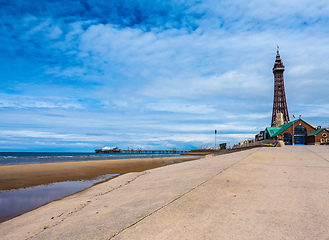 Image showing The Blackpool Tower (HDR)