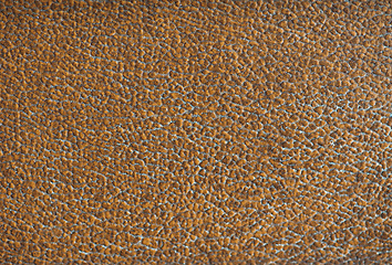 Image showing Brown leatherette texture background