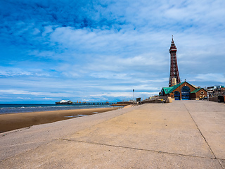 Image showing The Blackpool Tower (HDR)