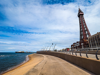 Image showing The Blackpool Tower (HDR)