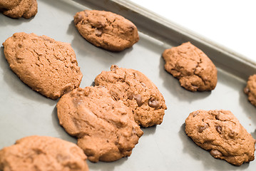 Image showing Homemade Chocolate Chip Cookies