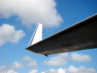 Image showing Wing tip detail