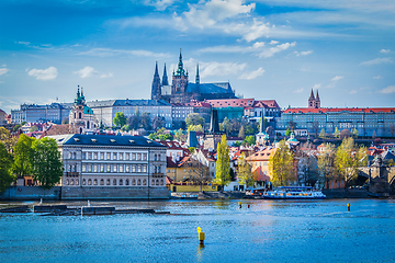 Image showing Gradchany, Prague Castle and St. Vitt Cathedral