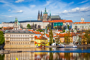 Image showing Gradchany Prague Castle and St. Vitus Cathedral